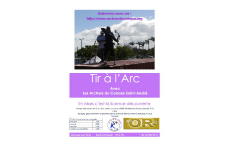 LA LICENCE DECOUVERTE EN MARS